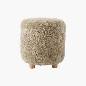 Freya Ottoman - Cream