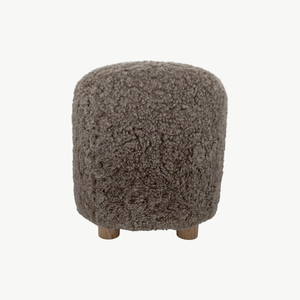 Freya Ottoman - Taupe
