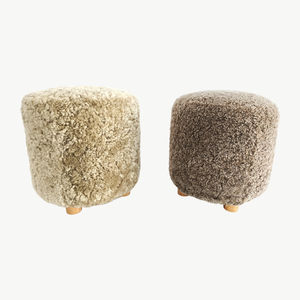 Freya Ottoman - Taupe
