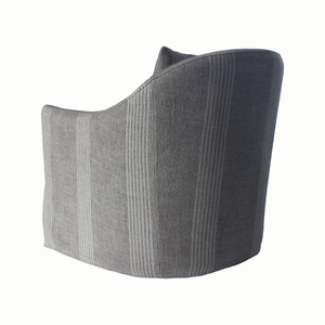 Madison Chair - Grey Stripe
