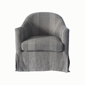 Madison Chair - Grey Stripe