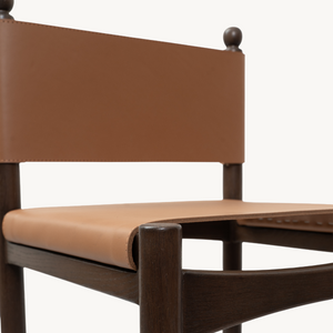 Oxford Counter Stool - Dark Brown